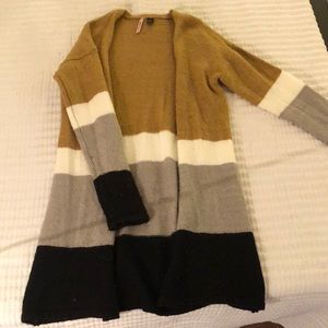Love by design stripped cardigan size L